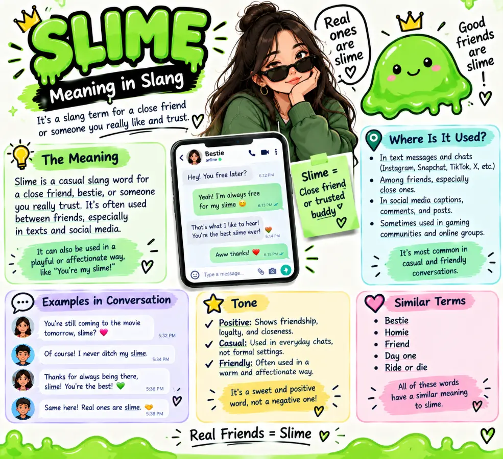 slime meaning slang