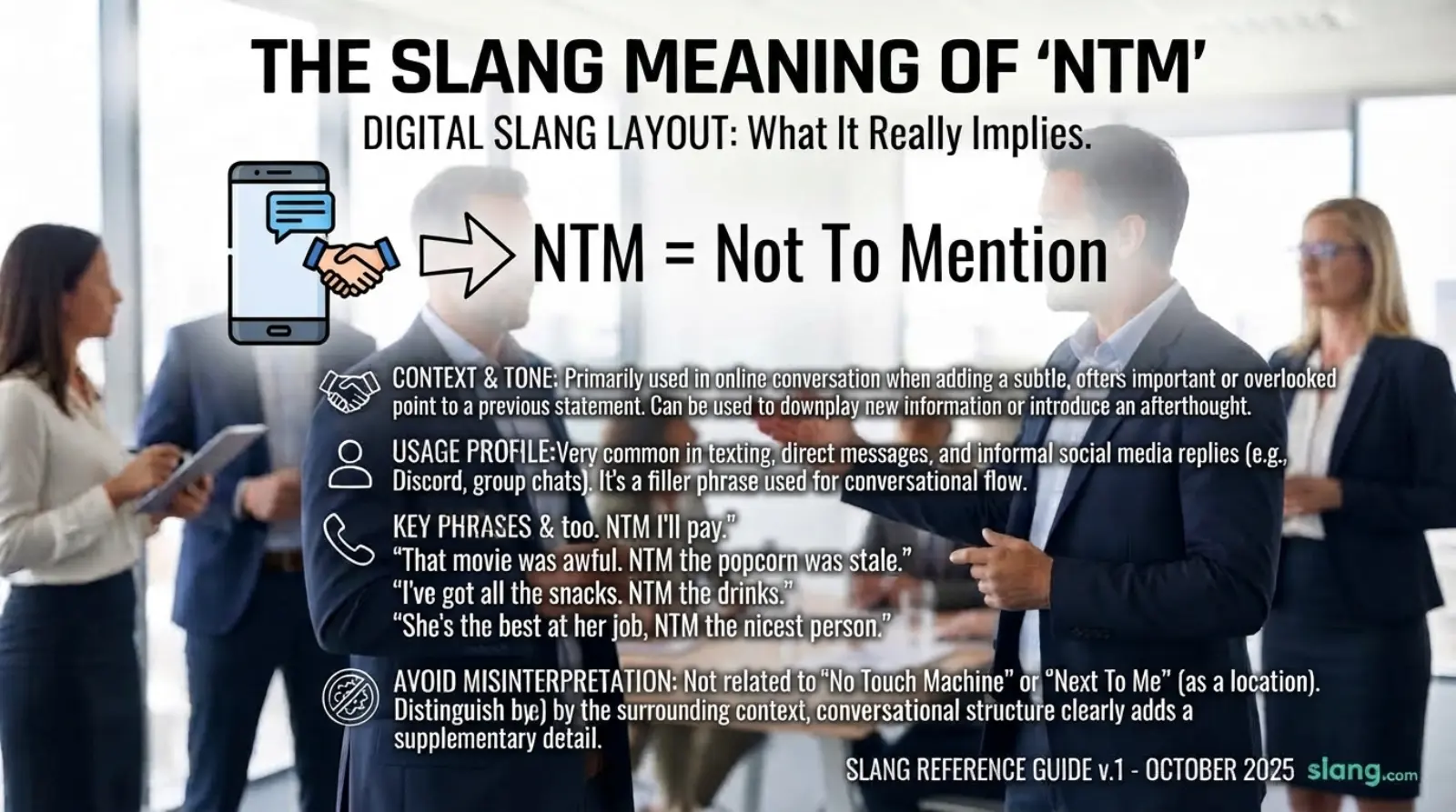 ntm meaning slang