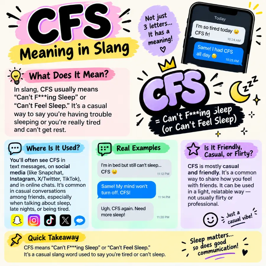 cfs meaning slang