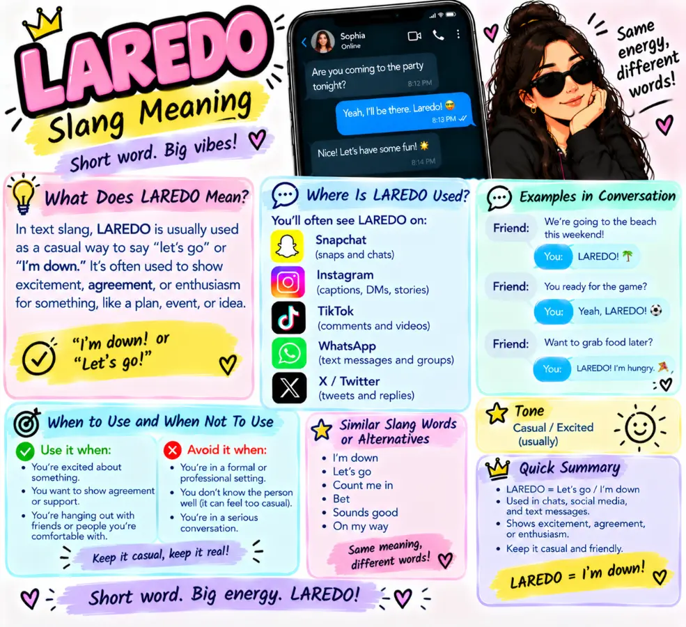 laredo meaning slang