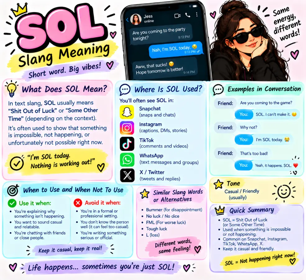 sol meaning slang
