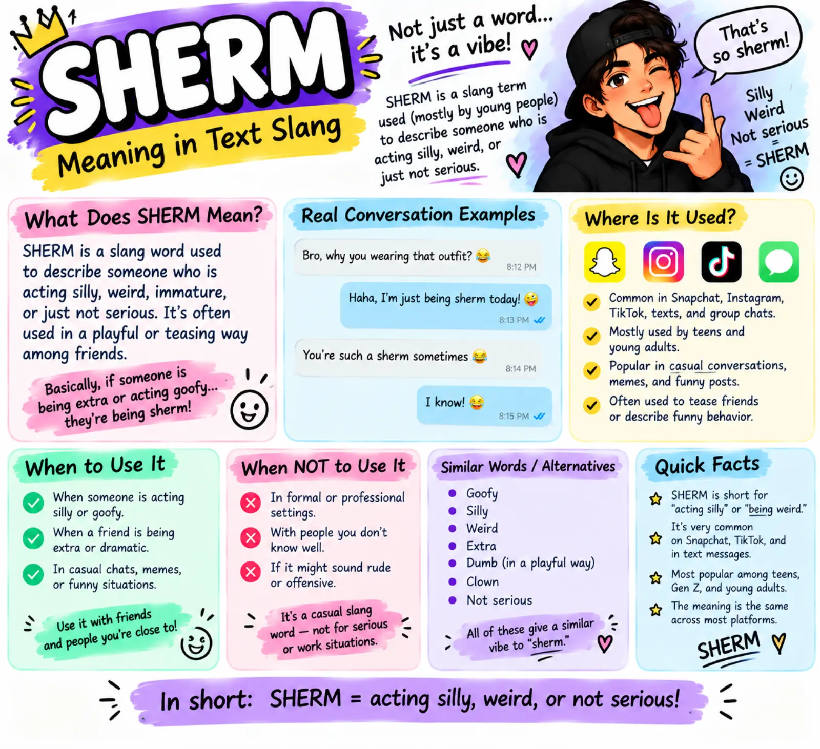 sherm meaning slang
