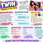 twin meaning slang