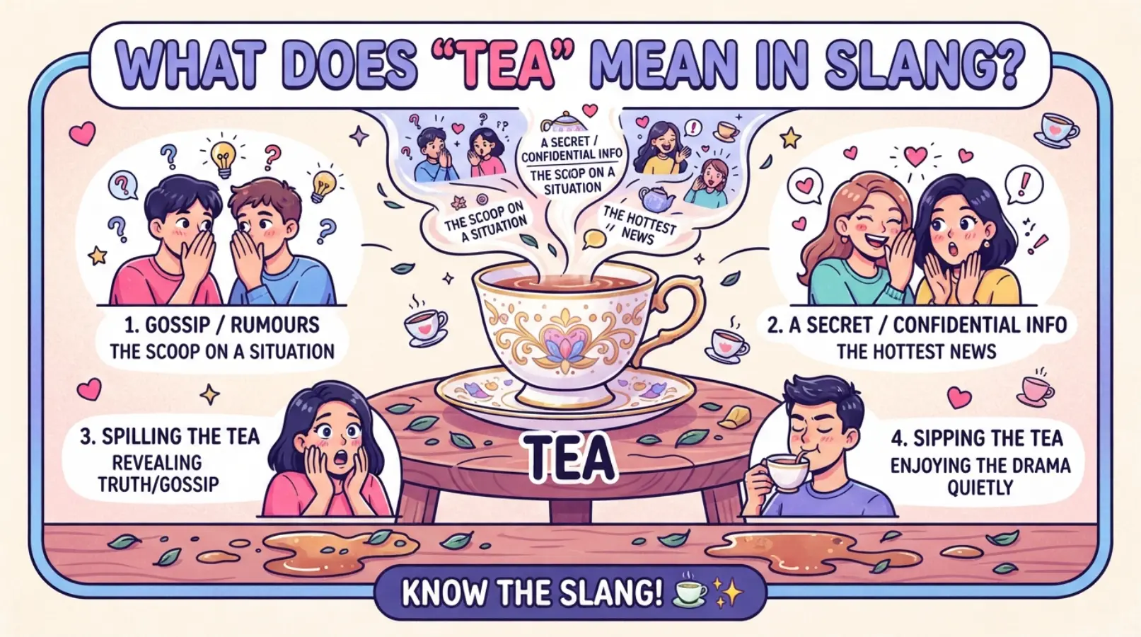 tea meaning slang